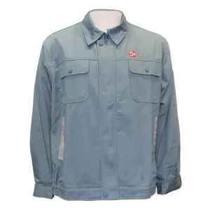 Custom Logo Flame Retardant Industrial Work Uniforms Suits for Electrician Mechanic Outdoor Protective Clothing