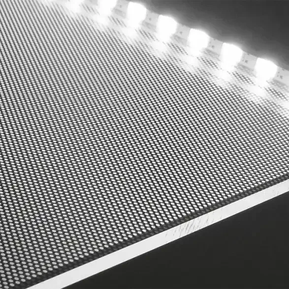 Clear Acrylic Sheet 1mm 1.2mm 3mm Plastic Light Guide Plate LED ...