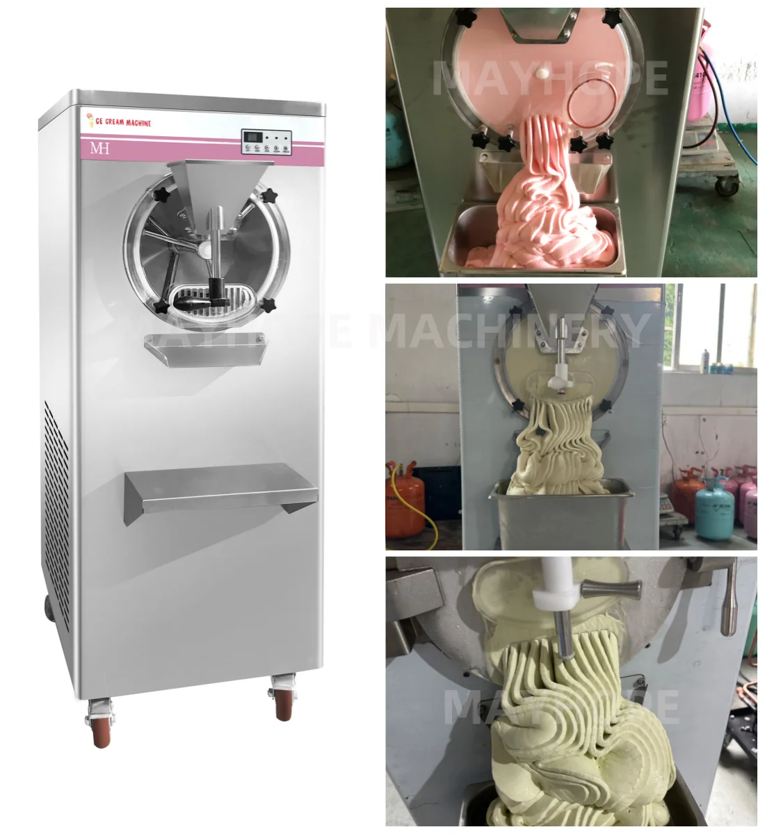 40 Liters Italian Hard Ice Cream Machine Batch Freezer Gelato Ice Cream Machine For Sale Buy