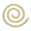 Gold Arc Style 10mm 24in Cuban Necklace