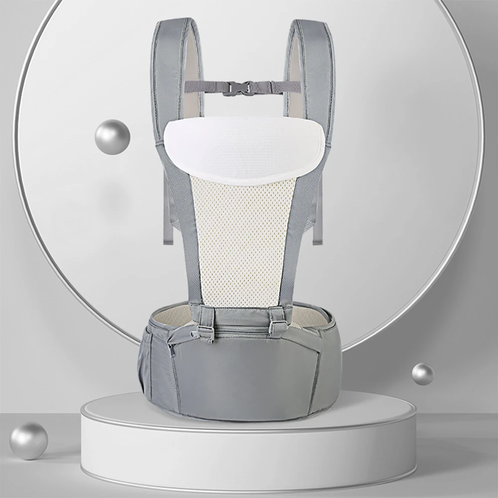 Baby Carrier Ergonomic Infant Carrier With Hip Seat Kangaroo Bag Soft