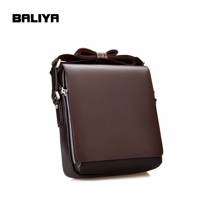 BALIYA 2021 стильная роскошная мужская сумка через плечо из натуральной кожи