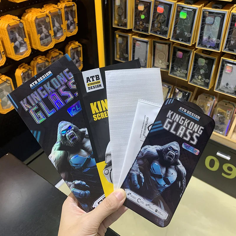 Atb High Quality Toughened Gorilla Glass Hd Clear 9h For Iphone 15 14