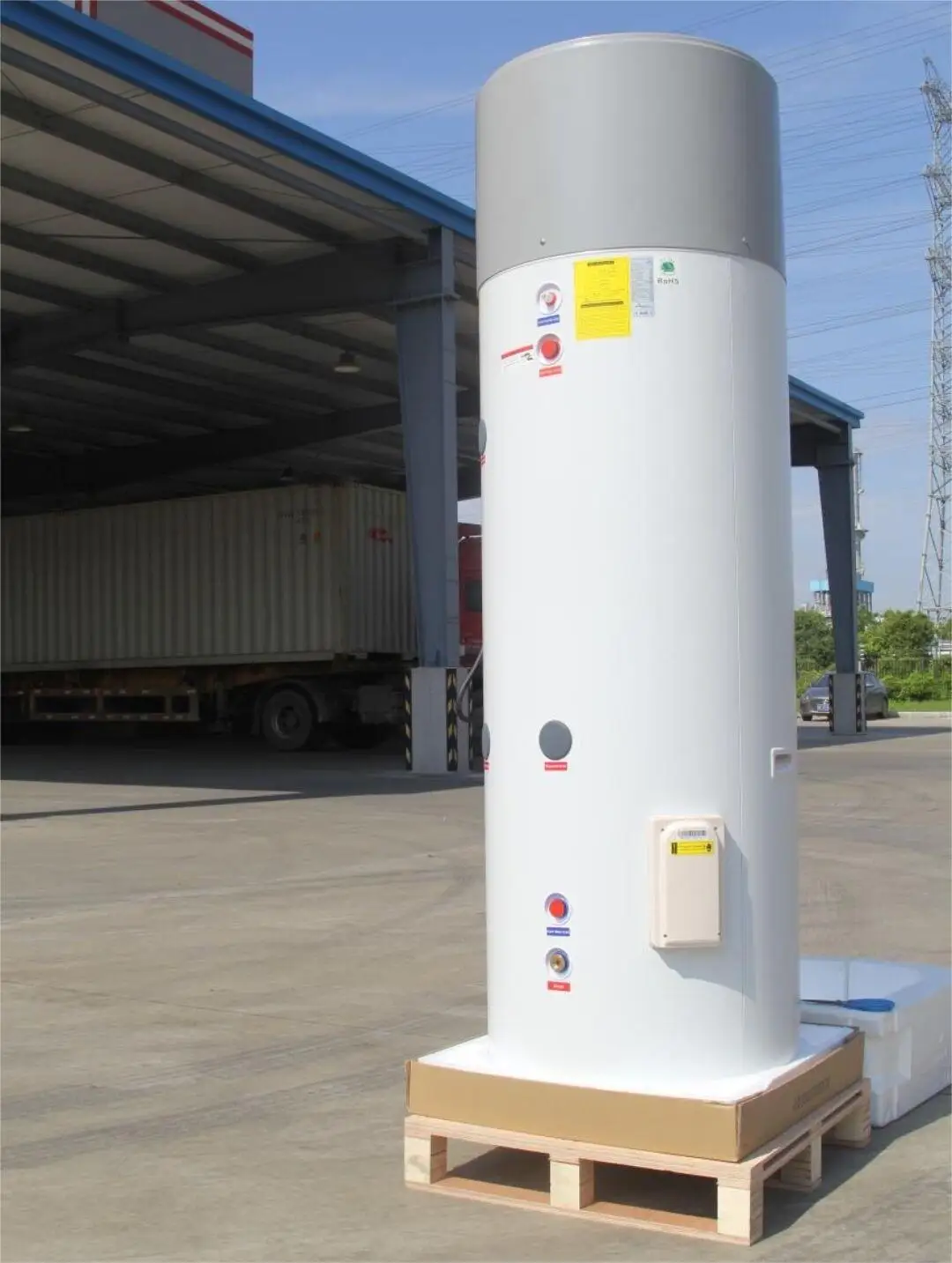 Eco R290 Air Source All In One Heat Pump Water Heater A++ 300l Heater