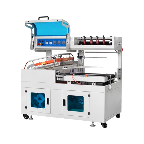 Automatic Thermal Shrink Wrapping Packing Machine PE Film Heat Shrink Packaging Heat Shrink Tunnel Wrap Machine for Boxes Cans