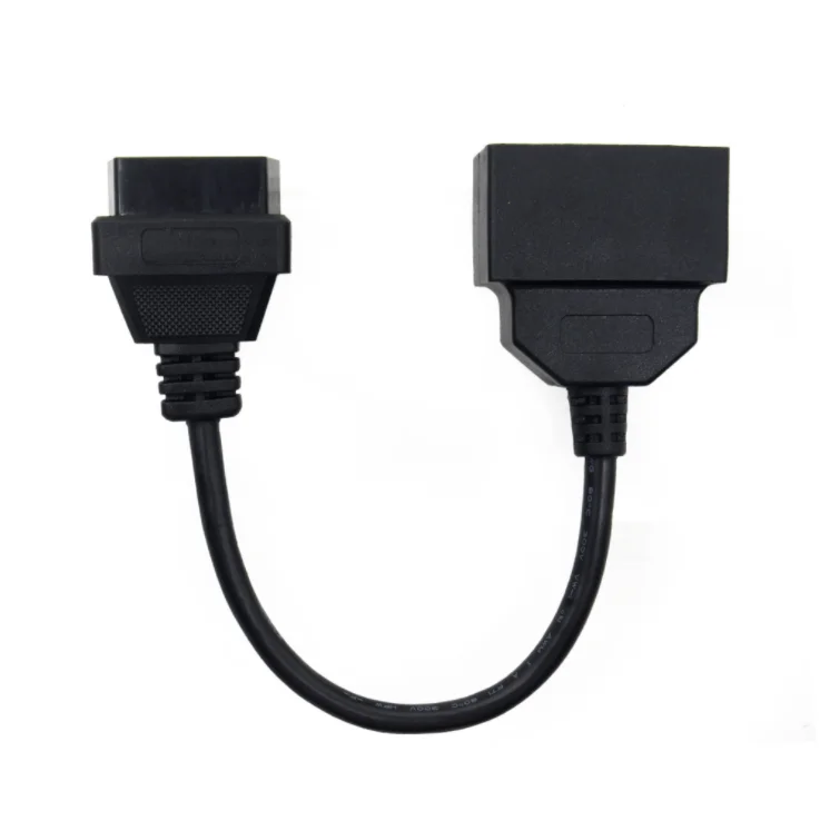 22-Pin to 16-Pin OBD1 to OBD2 Adapter Cable for Toyota Plastic Code Reader Connect