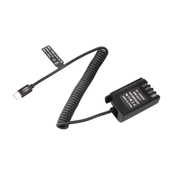 TYPE-C DMW-BLK22 Dummy Battery G9 S5K GH5M2 GH6 Type-C PD Power Bank External Camera Accessory Supply