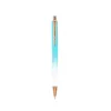 Blue-and-white gradient-bulletform black core