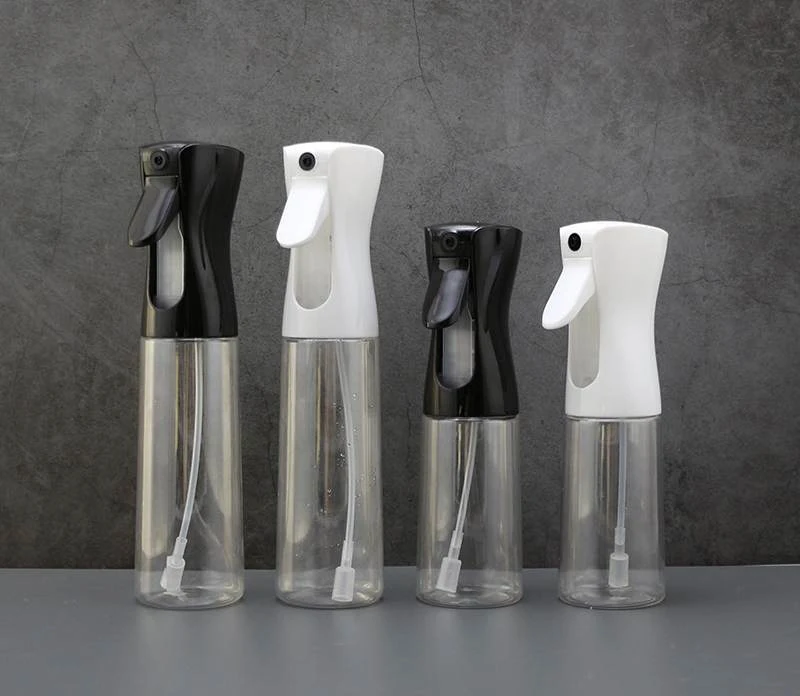 Кухонные принадлежности, индивидуальная пищевая барбекю, многоразовая прозрачная белая упаковка с логотипом, пластиковая емкость для готовки 300 мл с распылителем и маслом