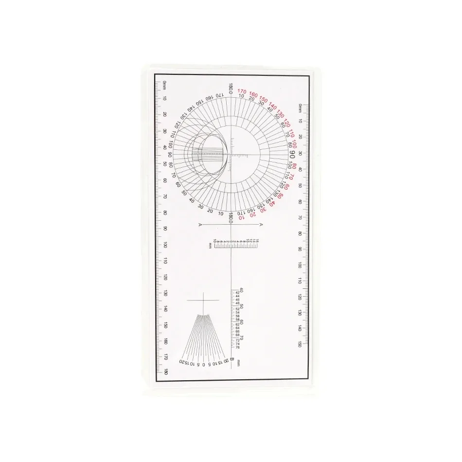 Factory Price 2PCS Vision Chart Test Card Presbyopia Focusing Plate Plastic Sealed Small Card Detection Ophthalmic