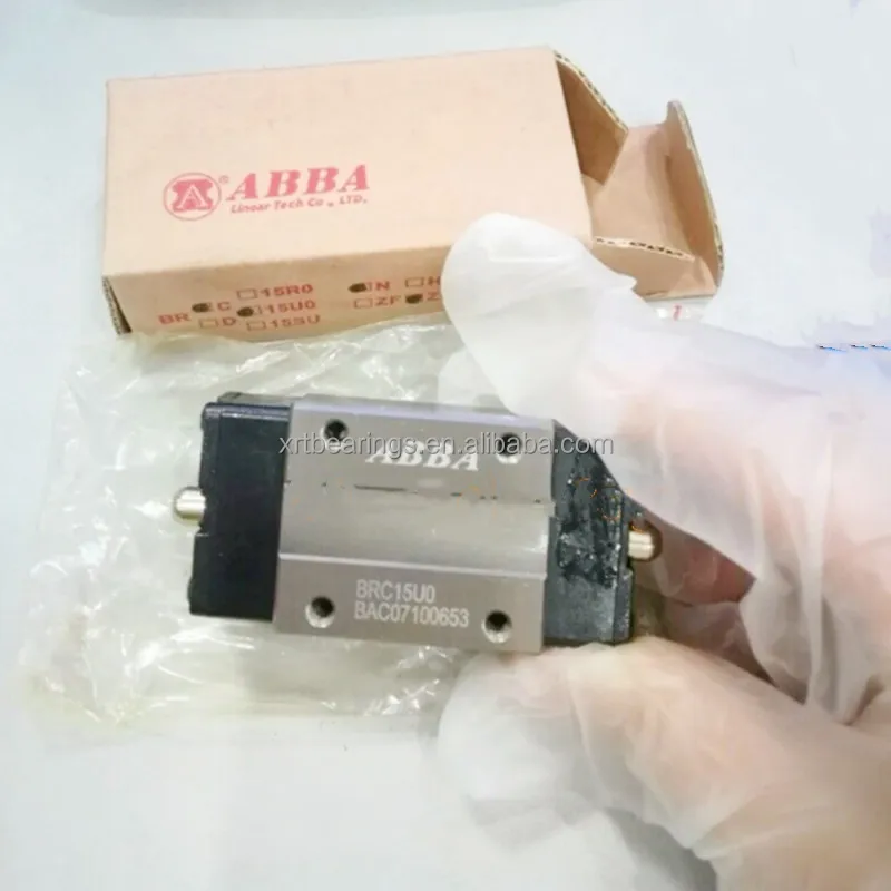 Original Taiwan ABBA Linear Guide Block Rail BRC15U0 BRC15UO