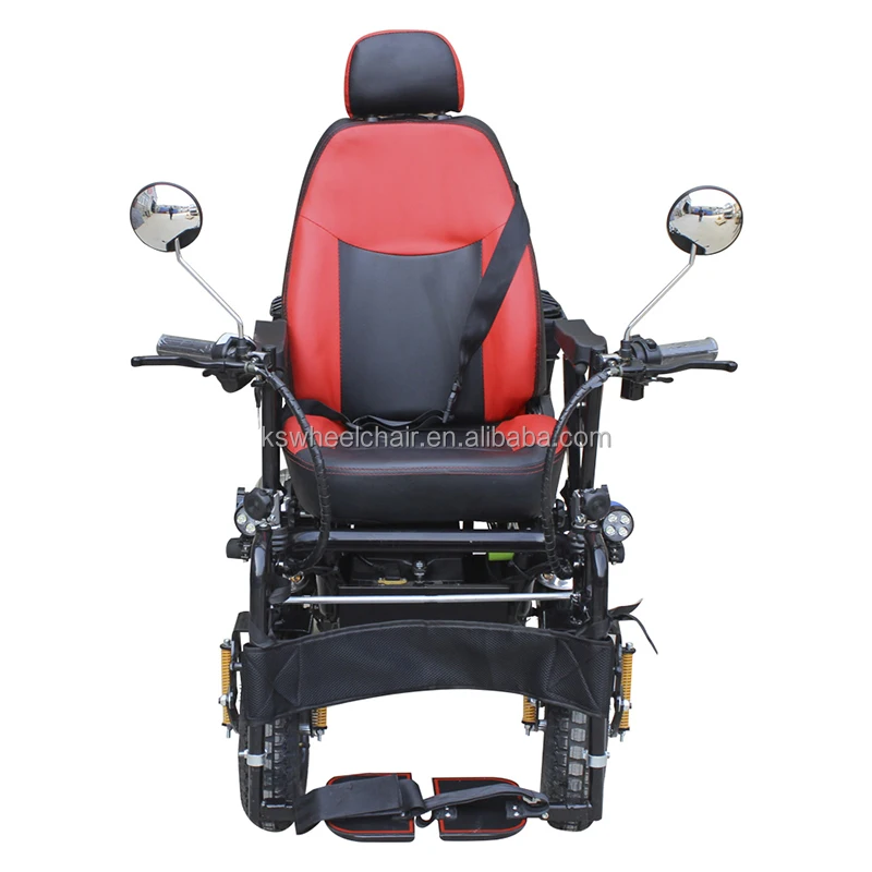 All Terrain Electric Wheelchairs With Fat Knobby Tires Off Road
