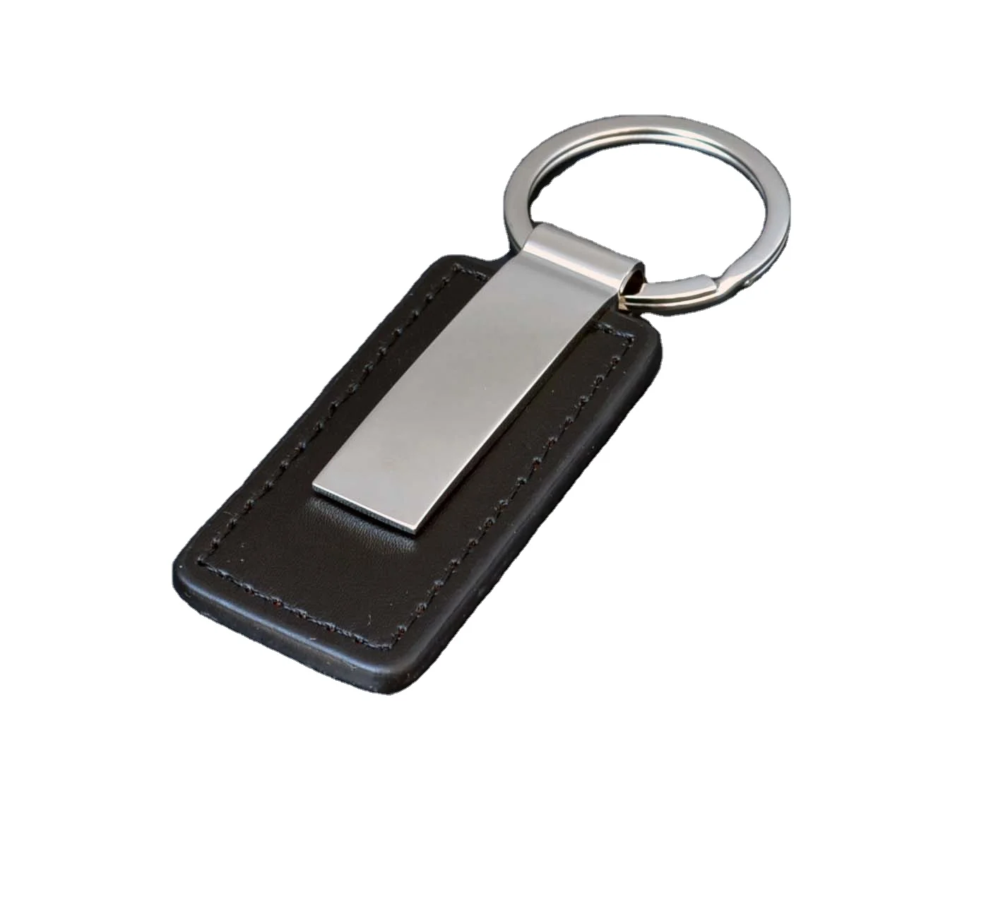 leather key chain blank leather key