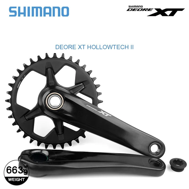 Shimano DEORE XT M8100/M8120 1x12 Speed Crankset 170mm/175mm