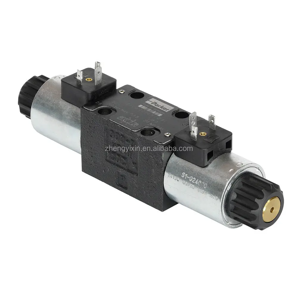 D1vw001cnjw Parker Hydraulic Solenoid Valve Directional Control Valve ...