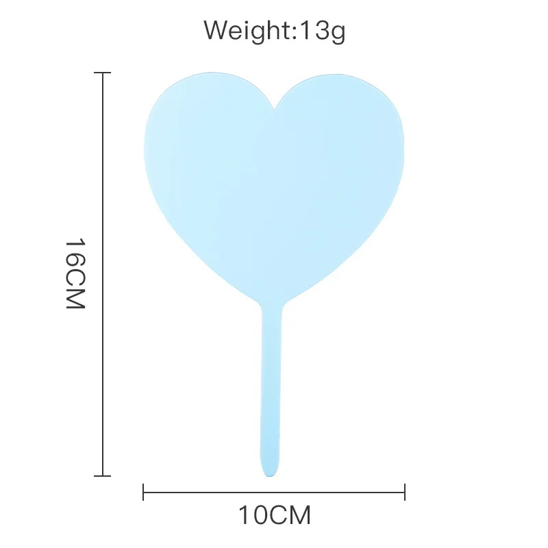 product blank round acrylic cake topper  transparent acrylic birthday cake sign cake decoration-6