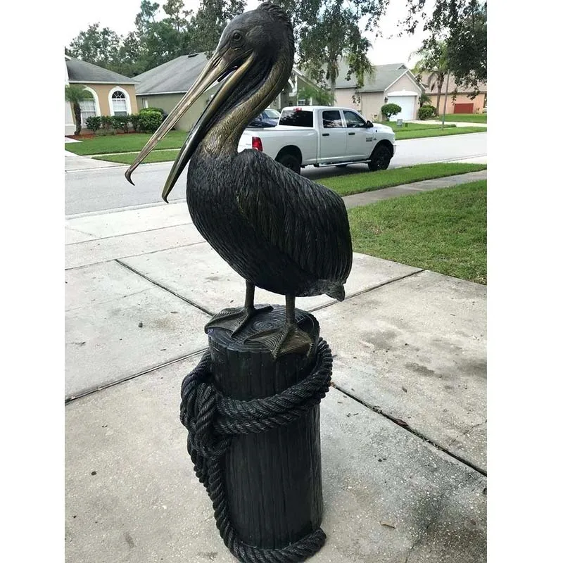 Outdoor Life Size Antique Decoration Life Size Brass Sculpture Bronze