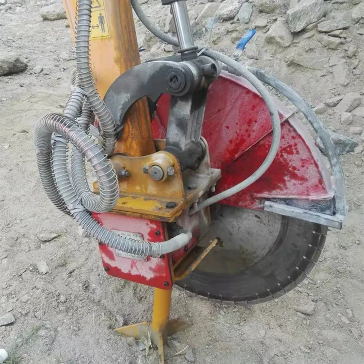 Diamond Saw Blade Excavator Stone Cutting Machine