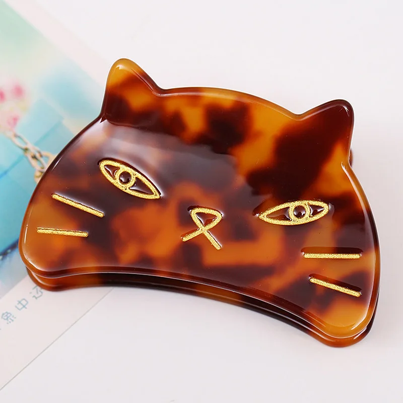 Fashion headwear accessory beauty plastic hair claws hair clips for women kids