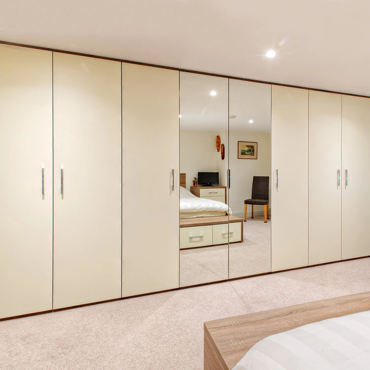 Classic Cabinet Wardrobes Set Bedroom Furniture Modern House Villa Bedroom White Lacquer Wooden Wardrobe Alibaba