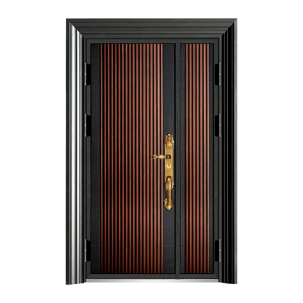 Luxury and Popular Style Indian House Main Gate Designs Price in India Interior Security Steel Doors