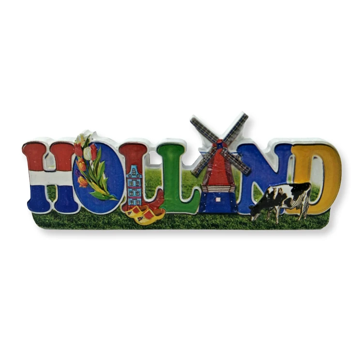 Netherlands EU Souvenir Fridge Magnet - 2.5" X 3.5" Collector's Item Vinyl Magnet