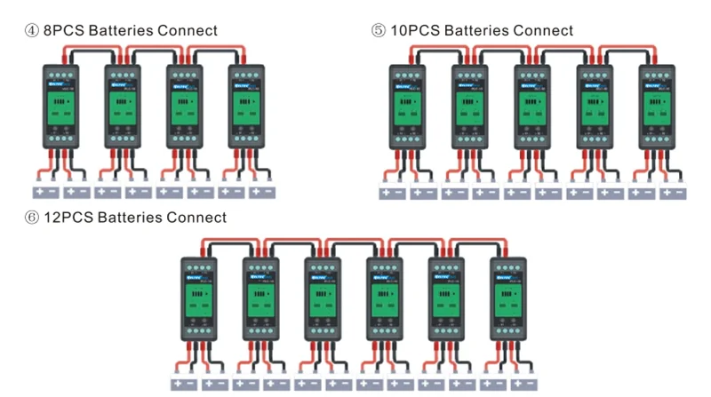 Heltec 12v Lead Acid Battery Equalizer 10a Active Balancer Lipo/lifepo4 ...