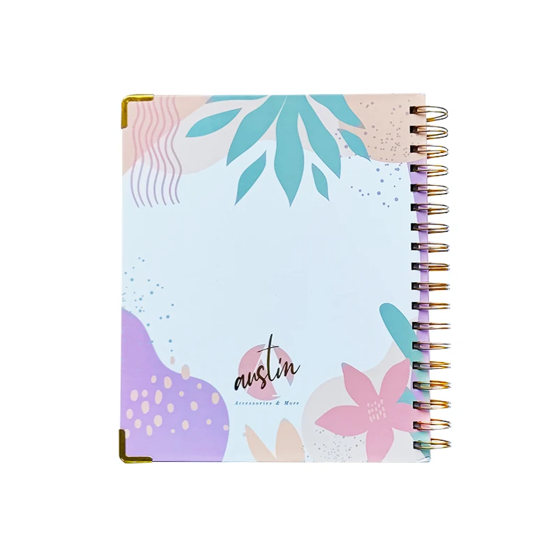 Factory Custom 2023 New Hardcover Notebooks Journal Spiral Planner