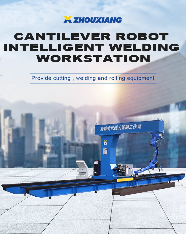 7 Axis 3D CNC Cantilever Intelligent Welding Robot Workstation