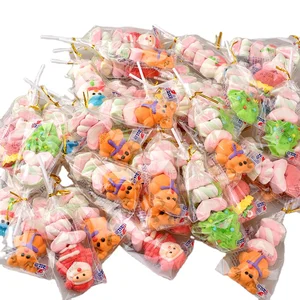 Cotton Candy Skewers Cartoon Christmas Cute Lollipop Hawthorn Fruity Flavored Children's Holiday Snack Gift Box