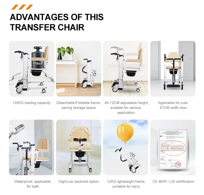 Popular Multi Purpose Foldable Disabled Handicapped Elderly Patient ...