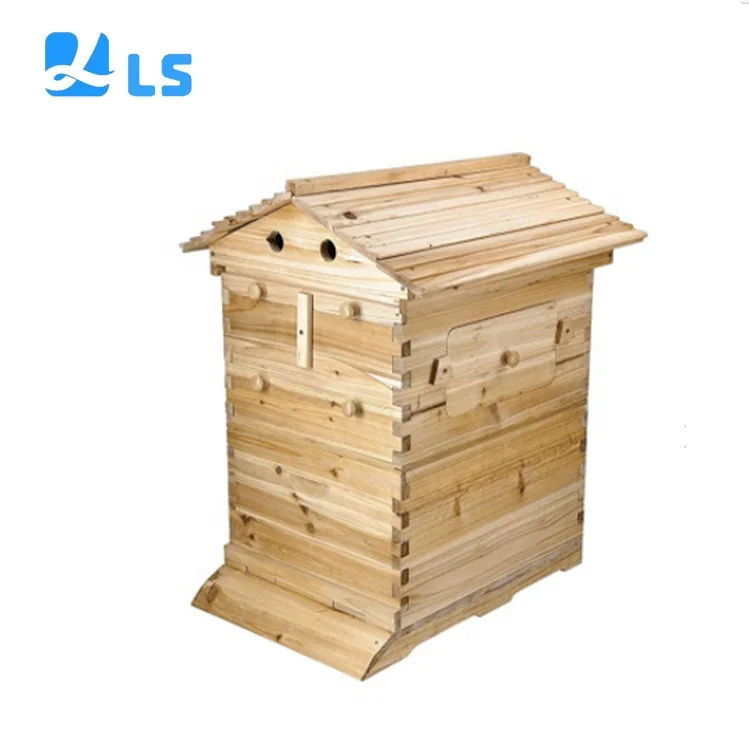 Low Price Automatic Honey Flowing Bee House 7 Auto Frames Apiculture