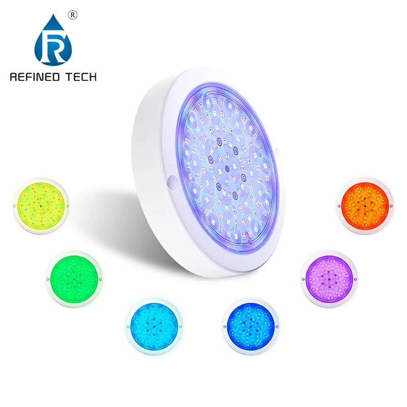 Утонченное настенное светодиодное Подводное освещение небольшого размера 6 Вт 10 IP68 водостойкое RGB-освещение для