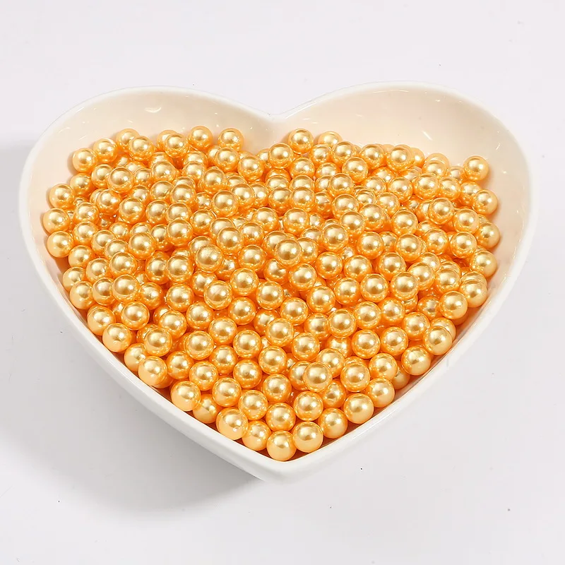 Many Colors ABS Imitation Pearls Round Beads with Holes DIY