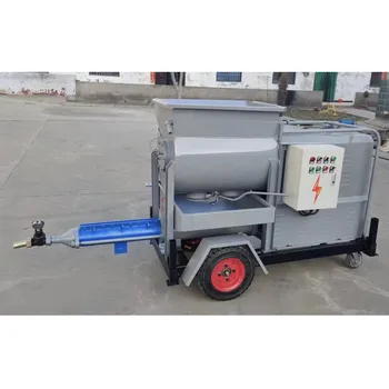 Cement mortar grouting machine small grout pump  with mixer for foundation supporting