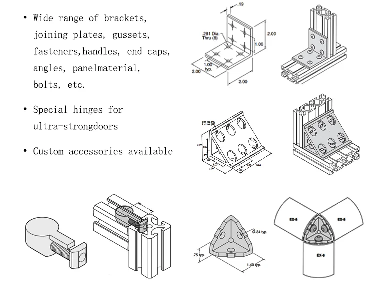 20 Series Industrial Aluminum Profiles T Shape Profile Wholesale - Buy ...