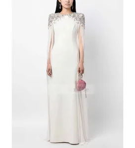 Bettergirl 2025 new Fashion heavy industry studded diamond long dress
