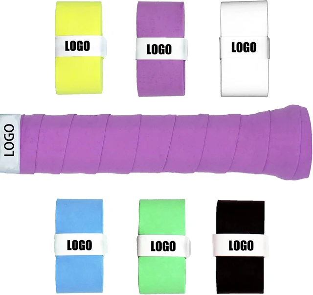 OEM Wholesale Custom color Tennis Racket Squash beach tennis Padel Grip Tape Overgrips for Anti-Slip and Sweat Absorbent Grip