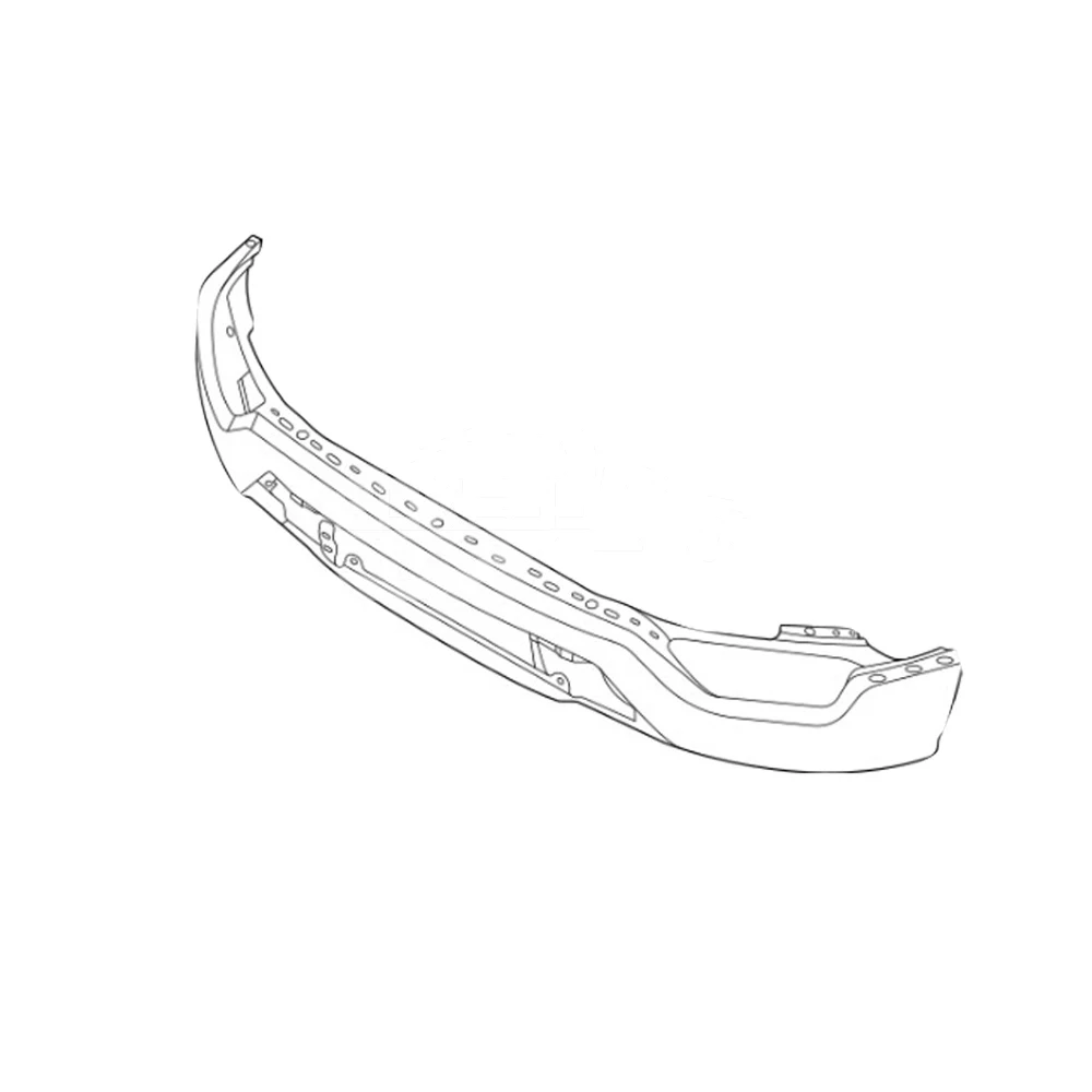 ML3Z17757E ML3417757ED Electric-Plating With Radar Holes Front Bumper ... — 2