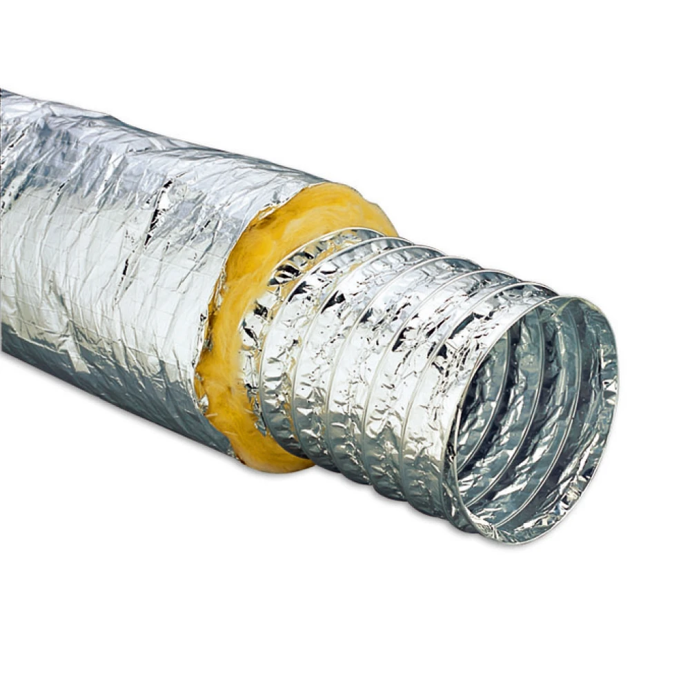 Air Conditioner Aluminum Acoustic Insulated Flexible Duct For