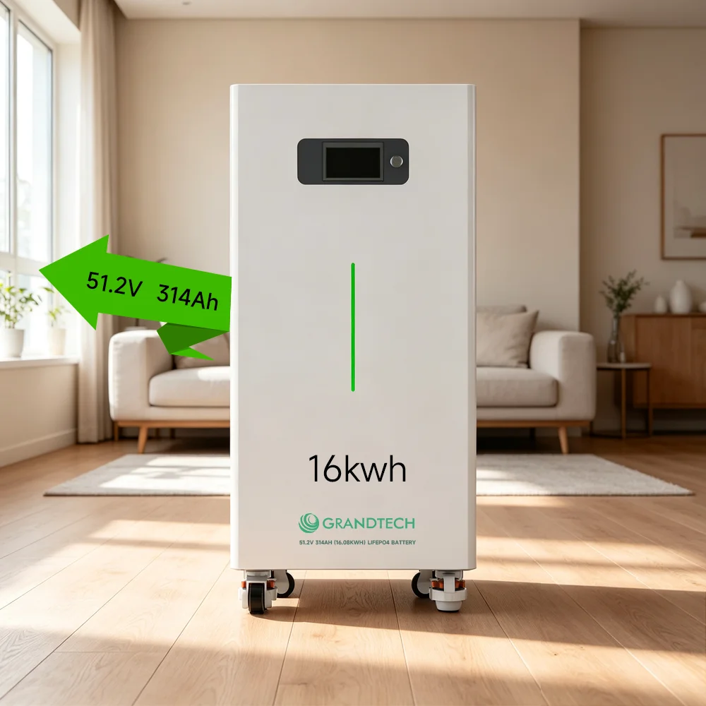 LiFePO4 5kwh 10kwh 15kwh 16kwh 100ah 200Ah 314ah Deep Cycle Powerwall Mounted 48v 51.2v Lithium Solar Energy Storage System