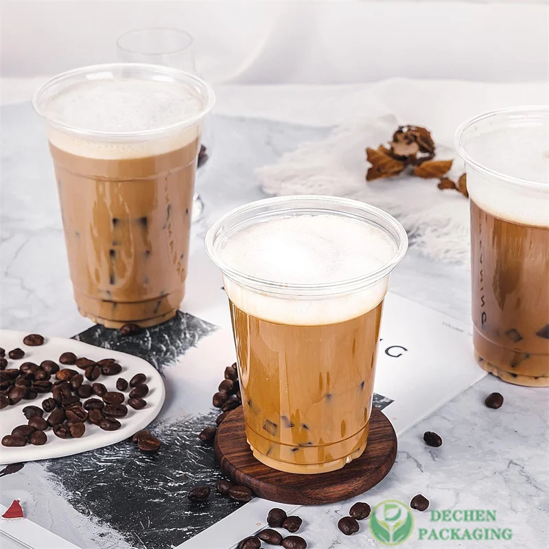 9oz Plastic Cups Black 98mm Plastic Pet Cup