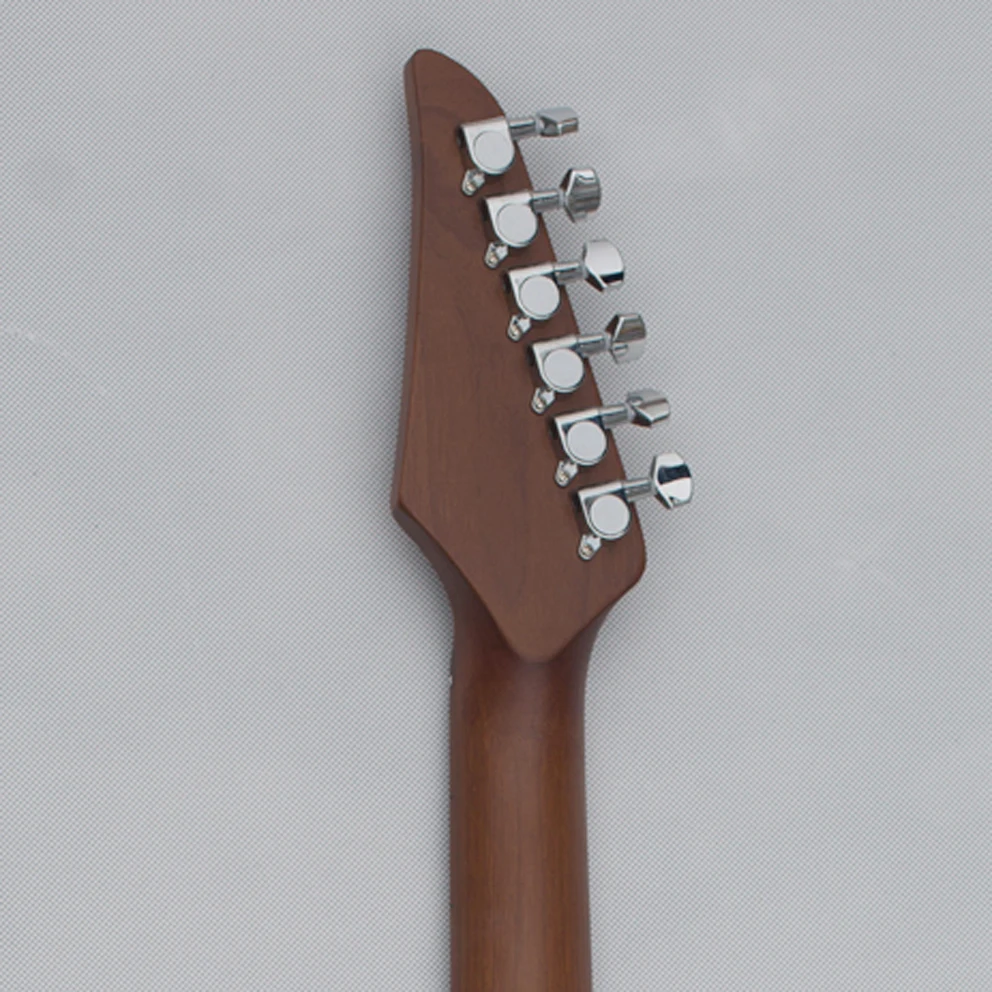 Oem Odm Logo Custom Wholesale Tl Electric Guitar Poplar Body Carbonized