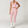 Gilet 2 + Leggings - Rosa