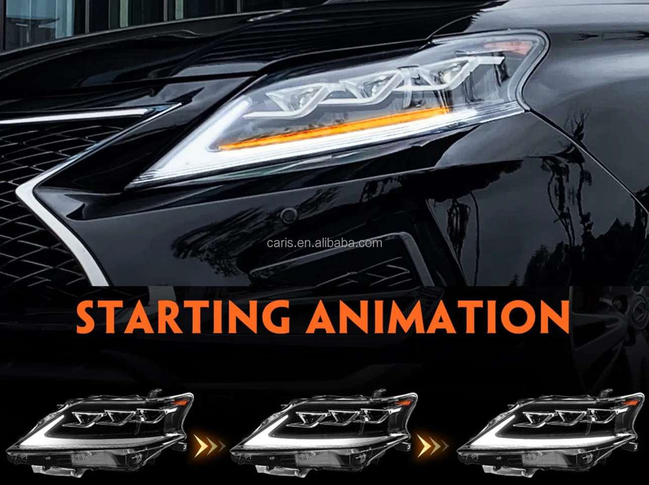 Archaic Factory Auto Led Headlights Head Lamp For Lexus Rx 270 300 350