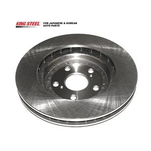 KINGSTEEL OEM 43512-48081 4351248081 Auto Parts Car Front Rotor Brake Disc for TOYOTA LEXUS RX300 MCU3 GSU35 2003-2008