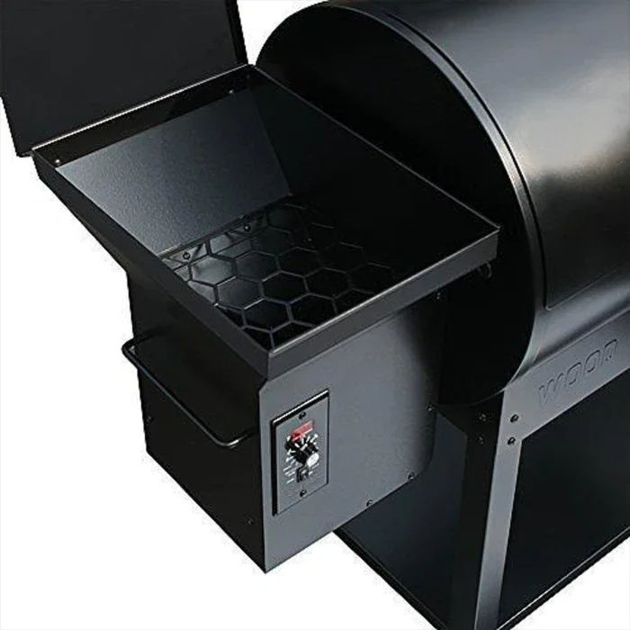 Universal Pellet Smoker Grill Hopper Wifi And Burner Pellet Hopper