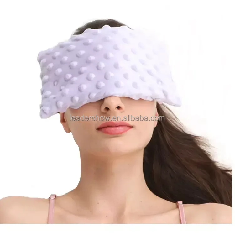 Soft Plush Aromatherapy Eye Pillow Weighted Heated Yoga Meditation