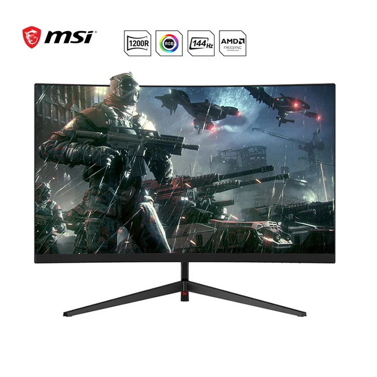 MSI 24インチ PAG241CR FHD ゲーミングモニター 曲面 1200R 144Hz 5ms