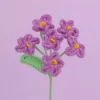 Finished product6First Myosotis sylvatica bouquet (dark purple)